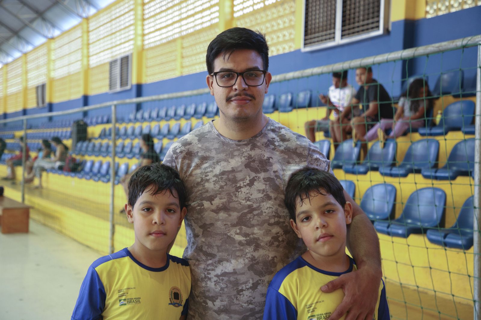 José Jove acompanha os dois filhos nos treinos do programa 