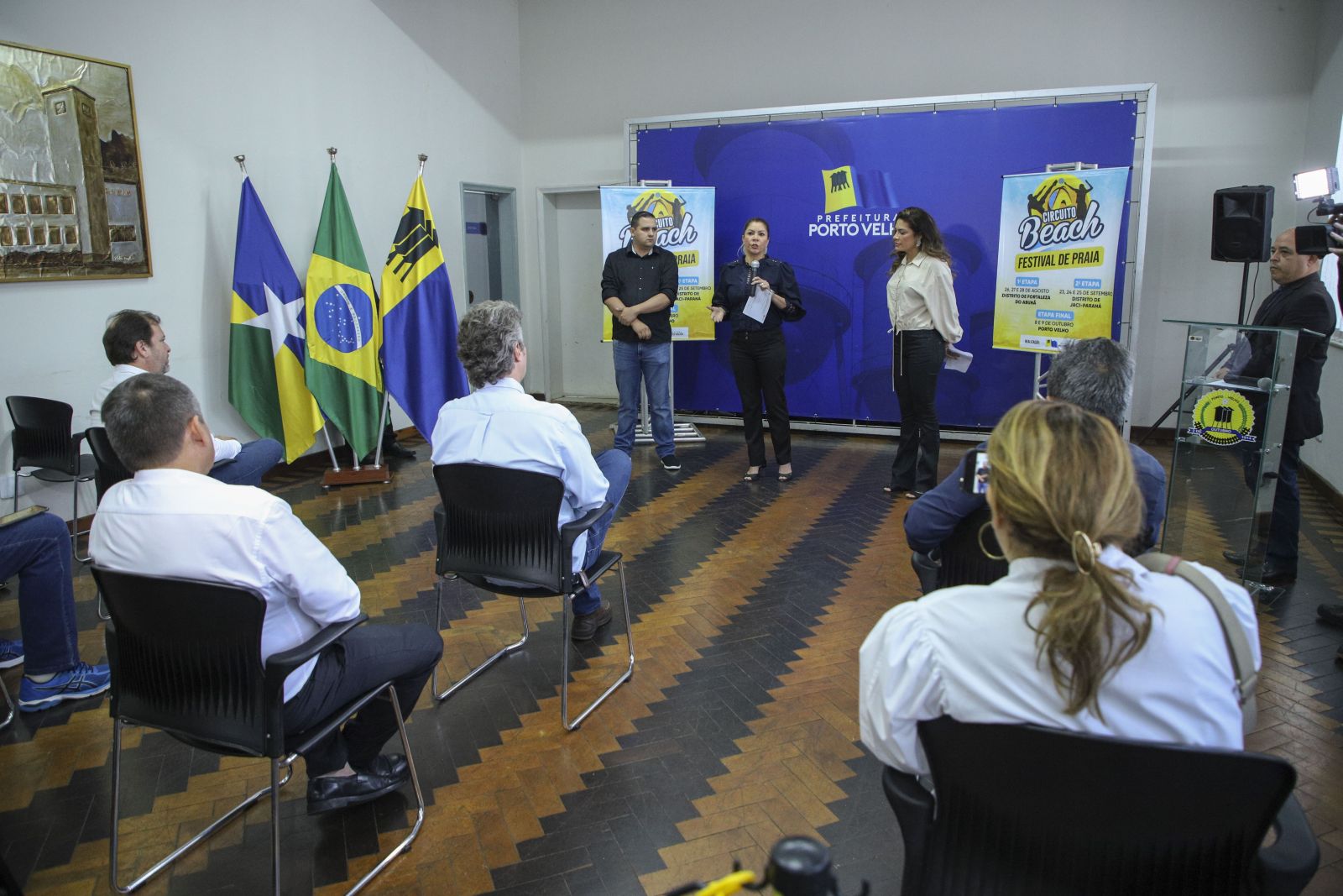 Prefeitura anunciou data da primeira etapa em coletiva à imprensa 