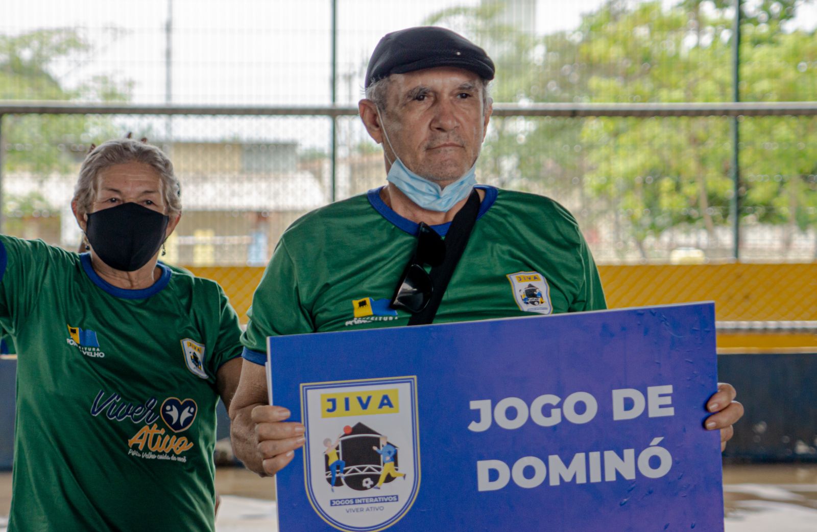 Ruben participa do projeto desde o início e diz que é muito boa a iniciativa