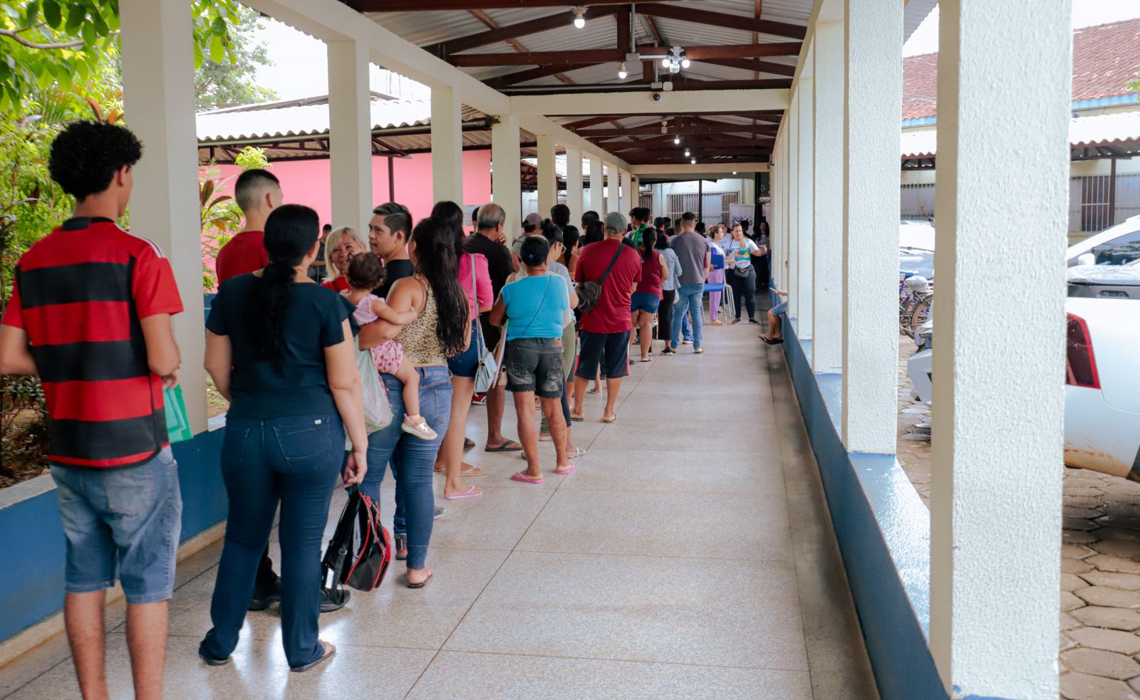 Ação foi realizada na Escola Jorge Vicente Salazar