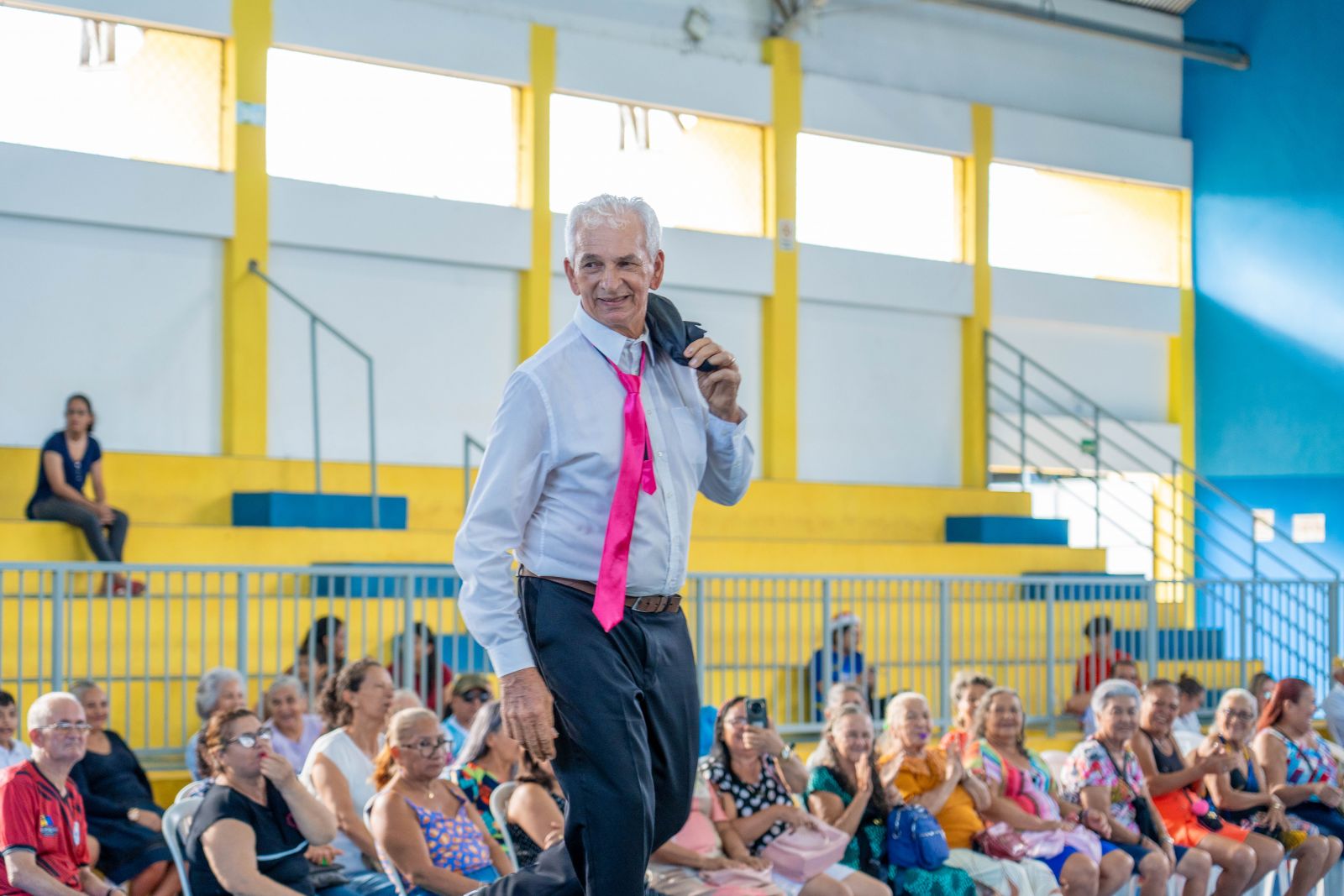 Para o Mister José Silberto, foi uma experiência única participar da disputa