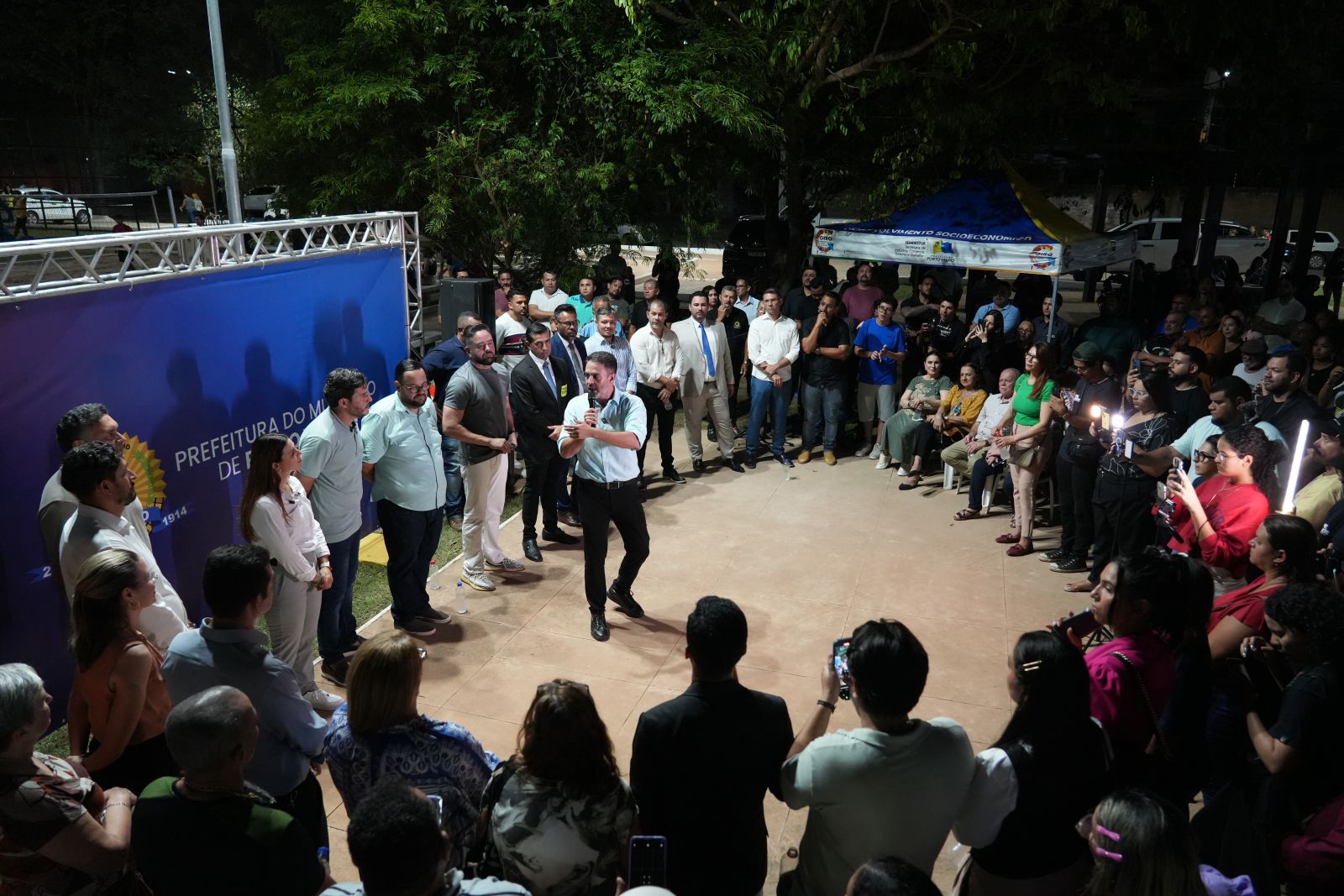 De acordo com o prefeito Léo Moraes, a praça é um local de exercício da cidadania