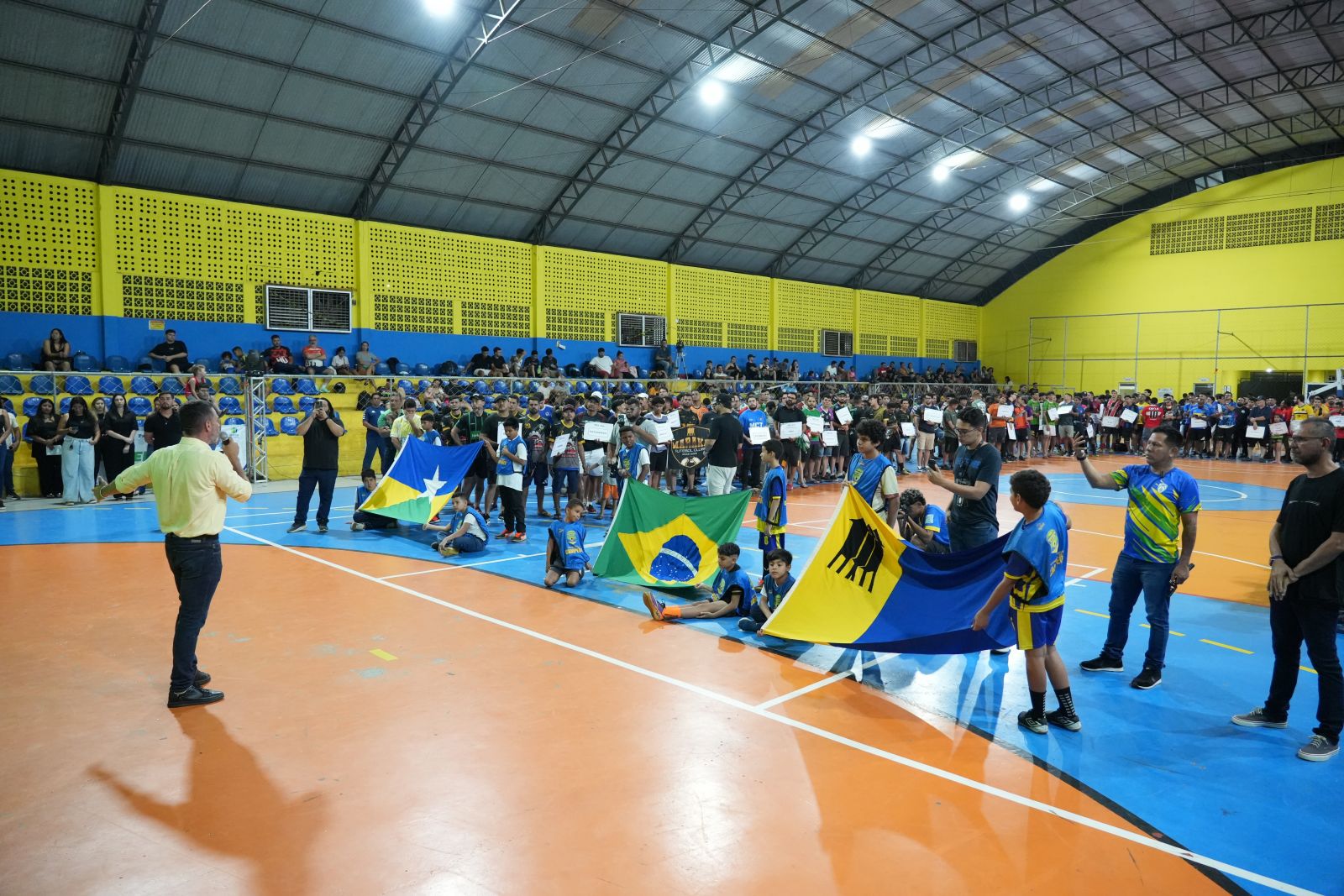  Léo Moraes destacou a importância da promoção de eventos voltados ao esporte e valorizando os atletas locais