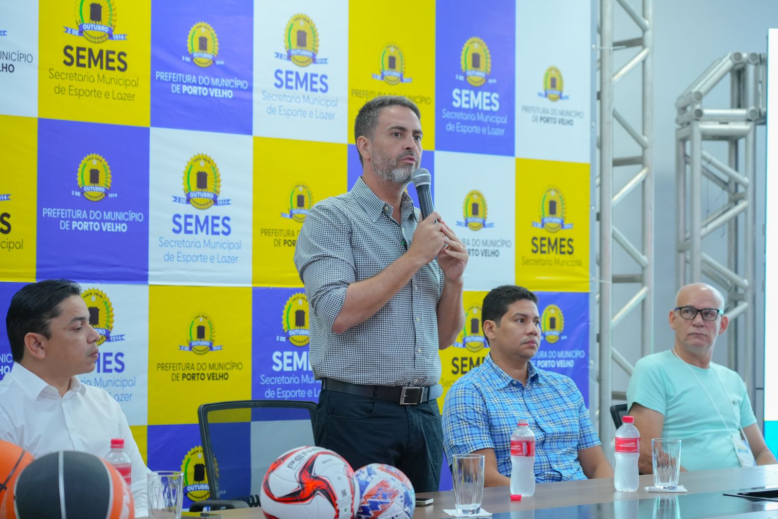 Léo Moraes destacou a importância do papel do professor para o crescimento do esporte na capital