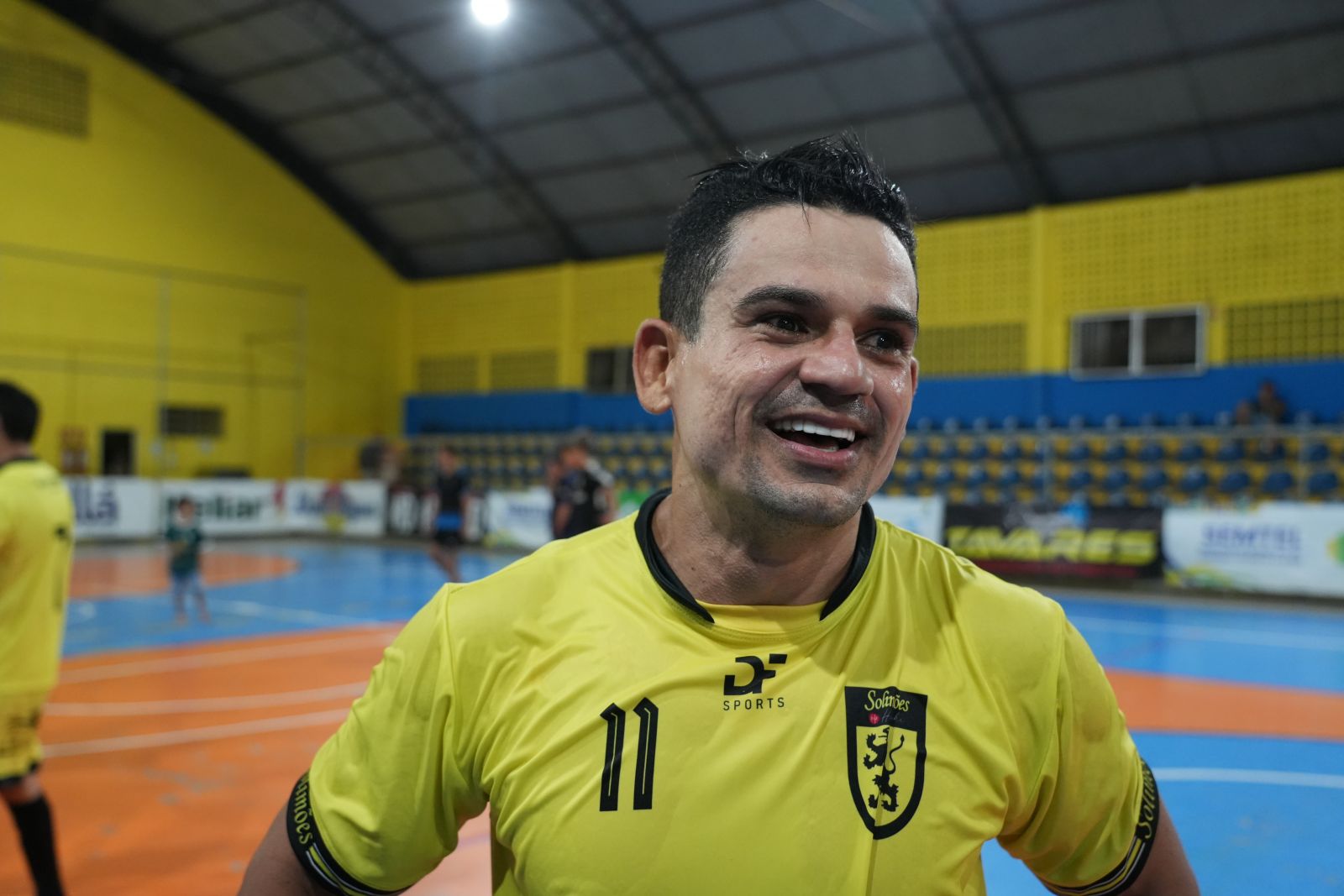 Dilson da Silva marcou três gols na final, jogar pelo Solimões no adulto e no master 