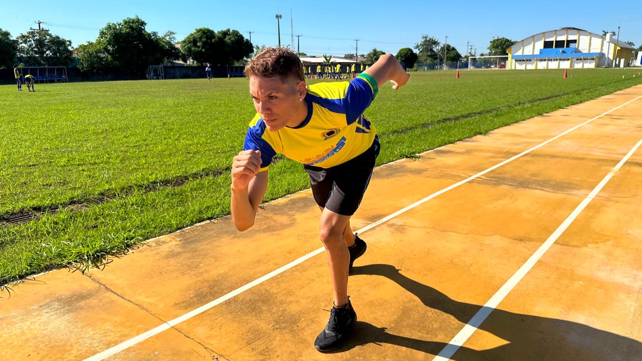 Os treinos acontecem na pista de atletismo semioficial Fernando Rocha