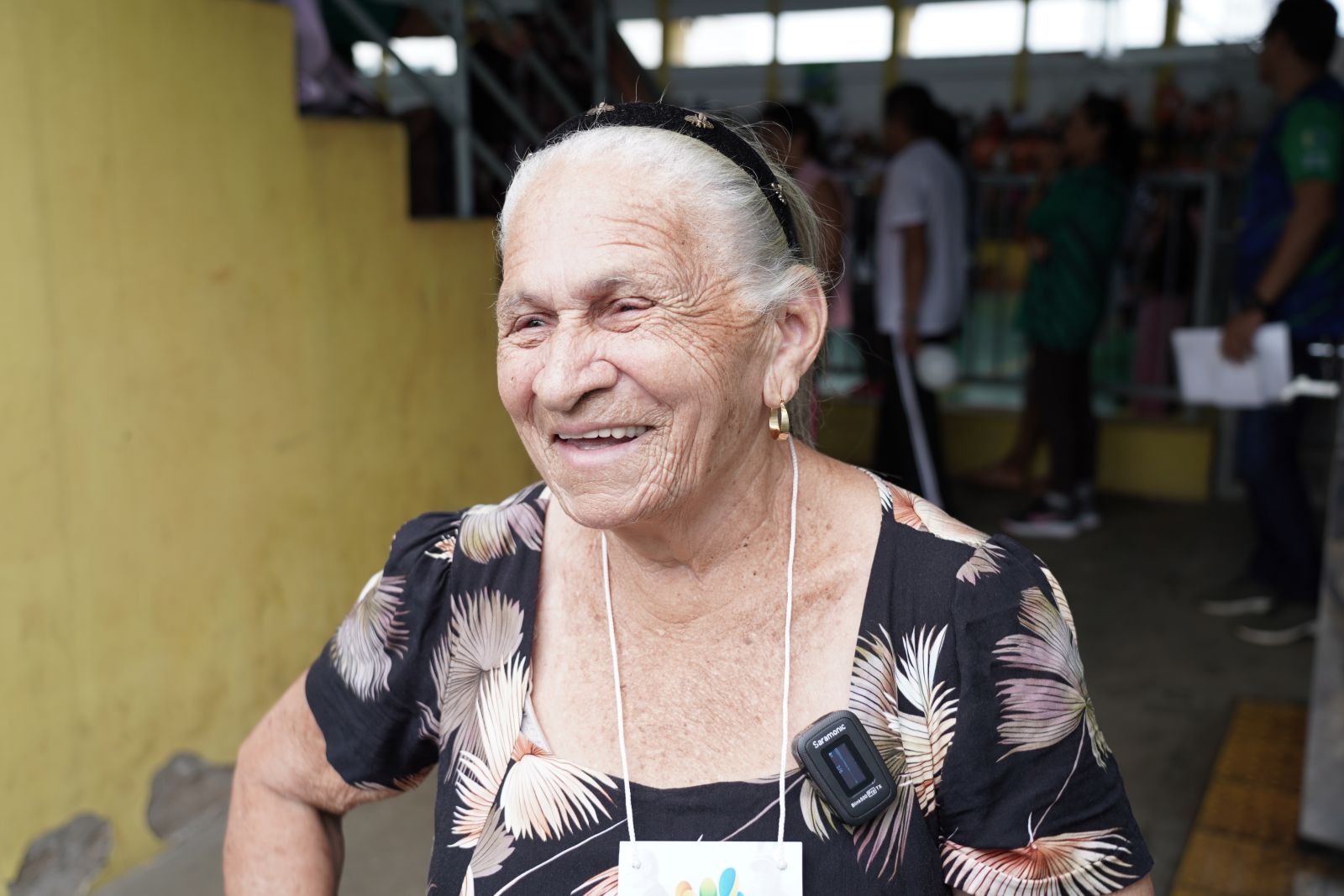 Atleta Lourdes Xavier faz parte da equipe Novinhos da Vila