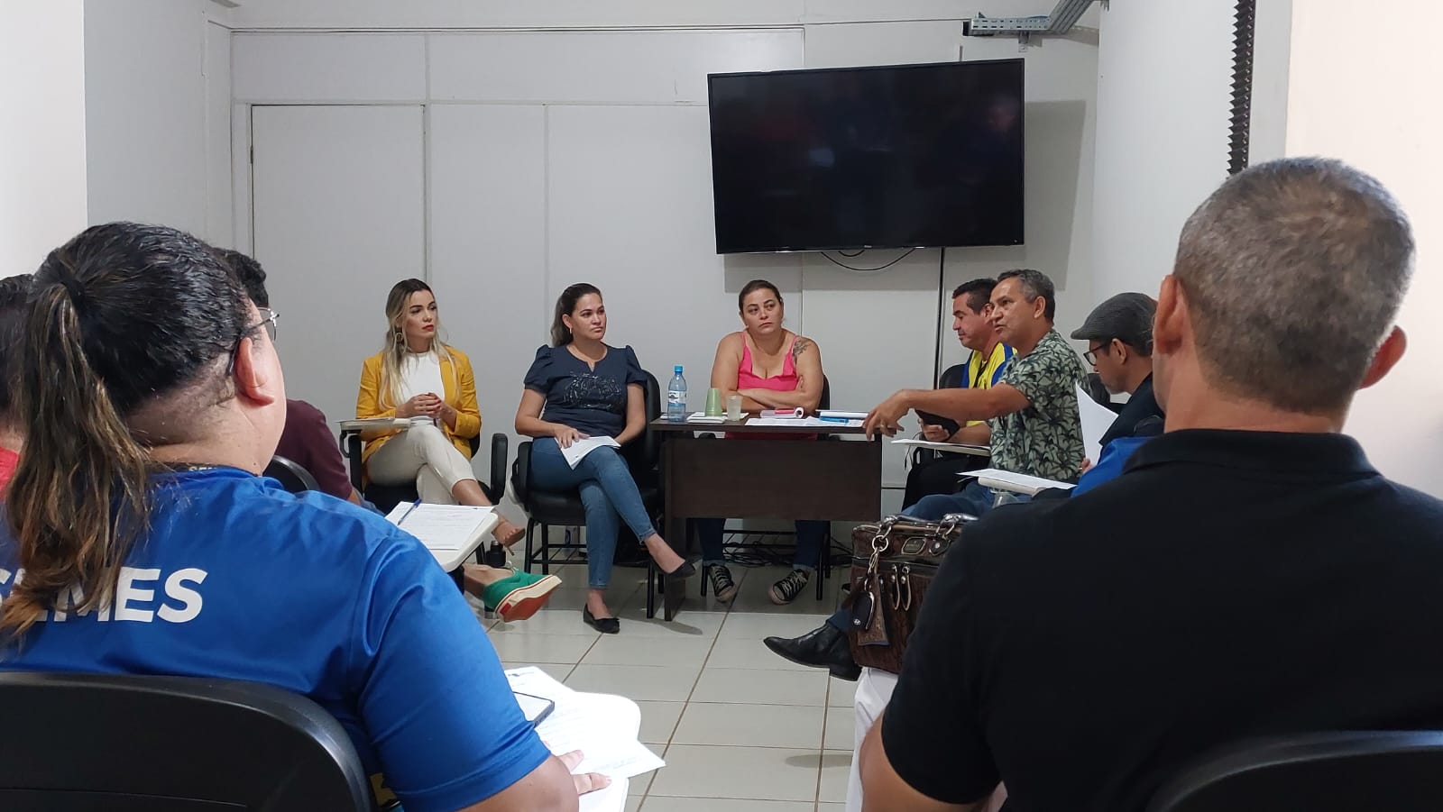 Reunião contou com a participação dos professores de diferentes modalidades