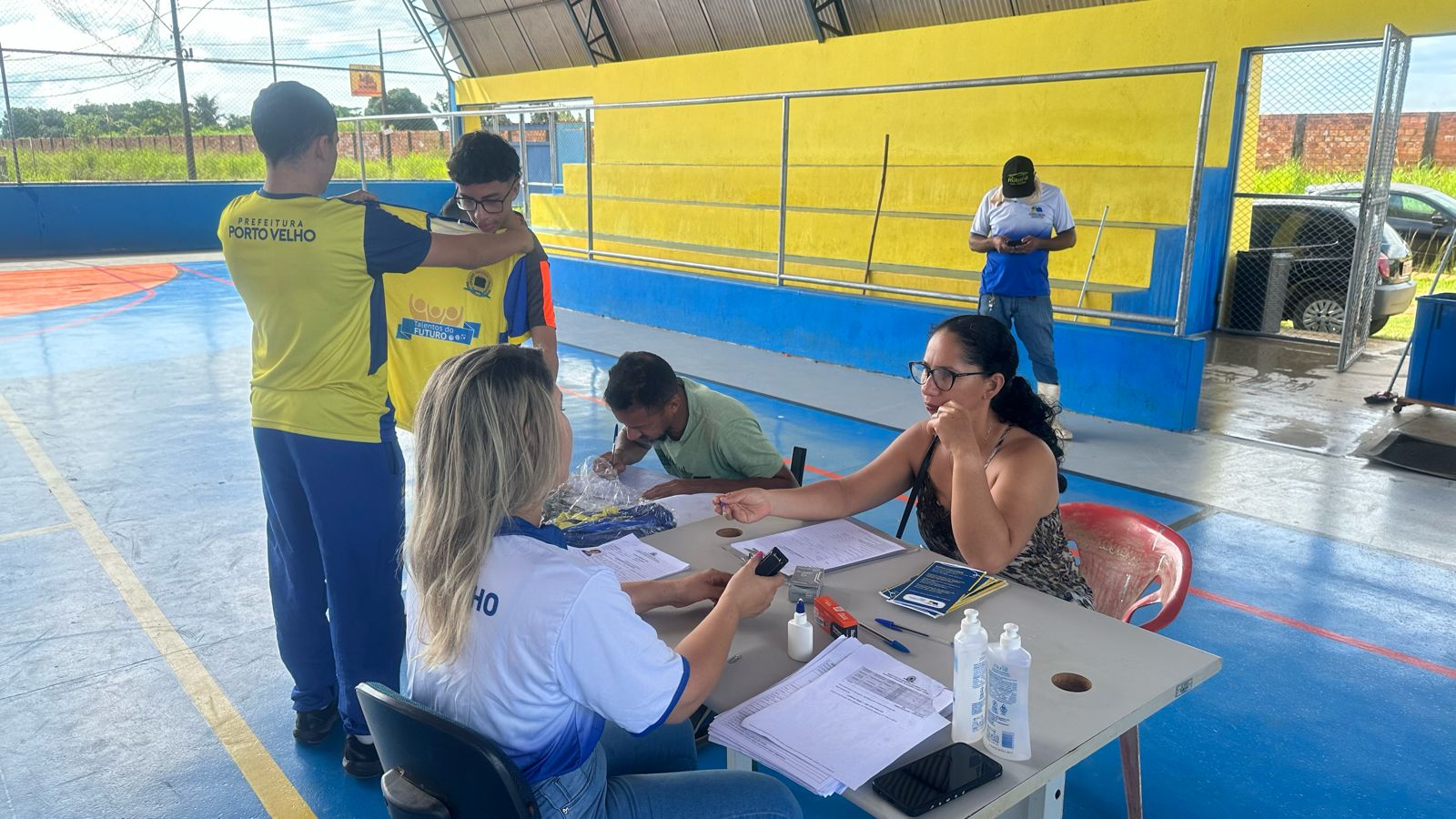 As vagas serão disponibilizadas de acordo com a ordem de chegada