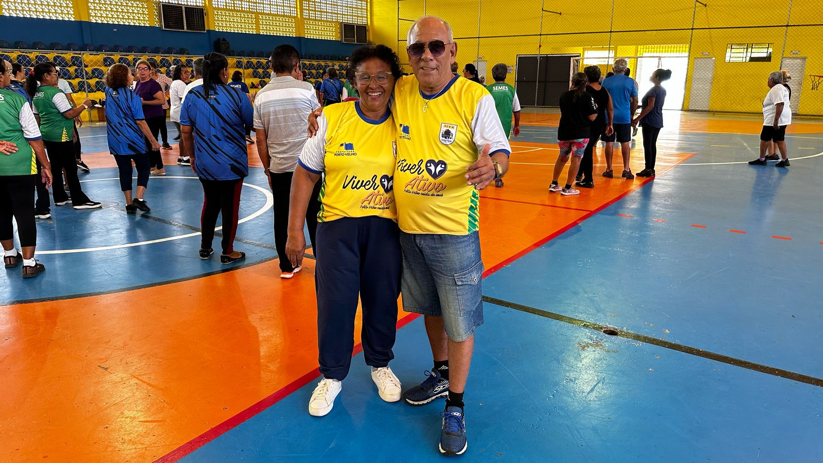 Casal Maria Raimunda e Clidenor Ferreira participam do projeto 