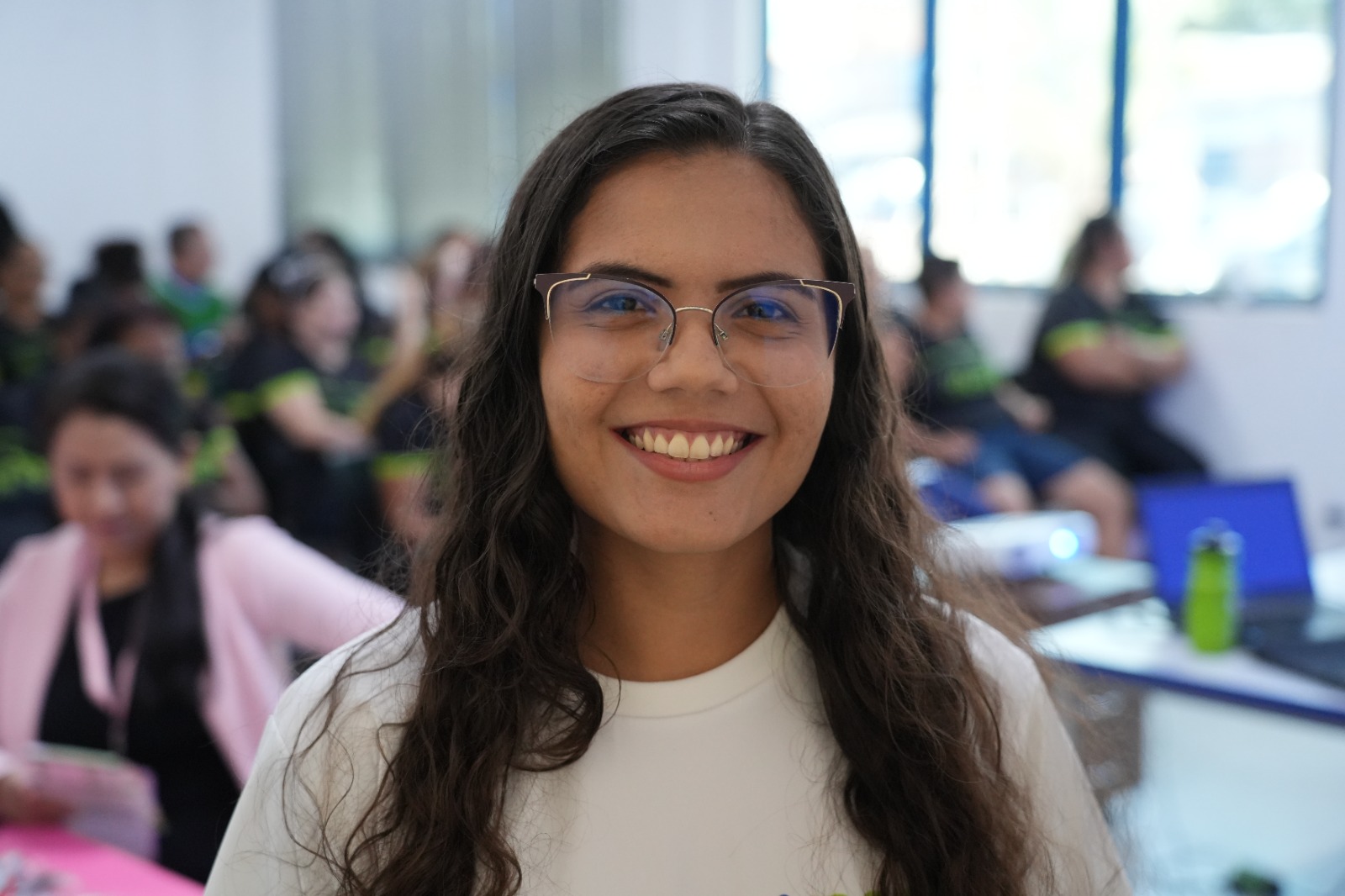 Psicóloga Lilian Ketlen Oliveira Carvalho ministrou a palestra sobre autoestima