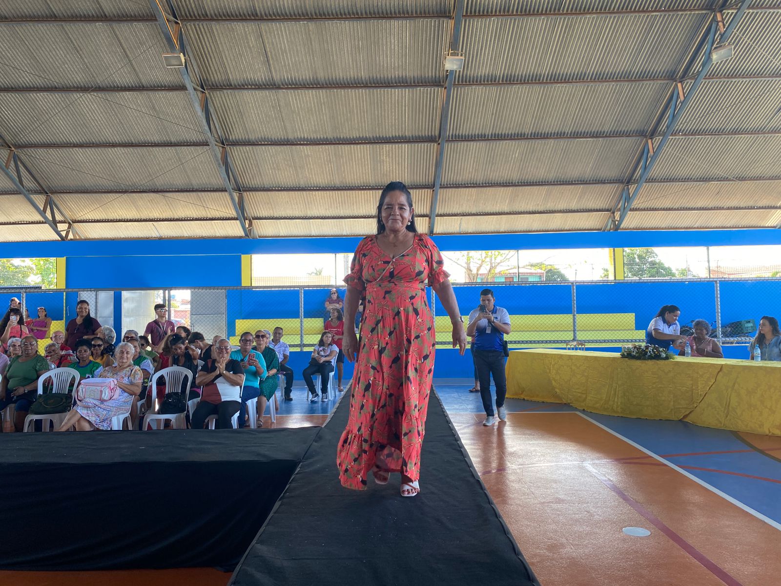 Este ano, nove candidatos desfilaram descontração e beleza