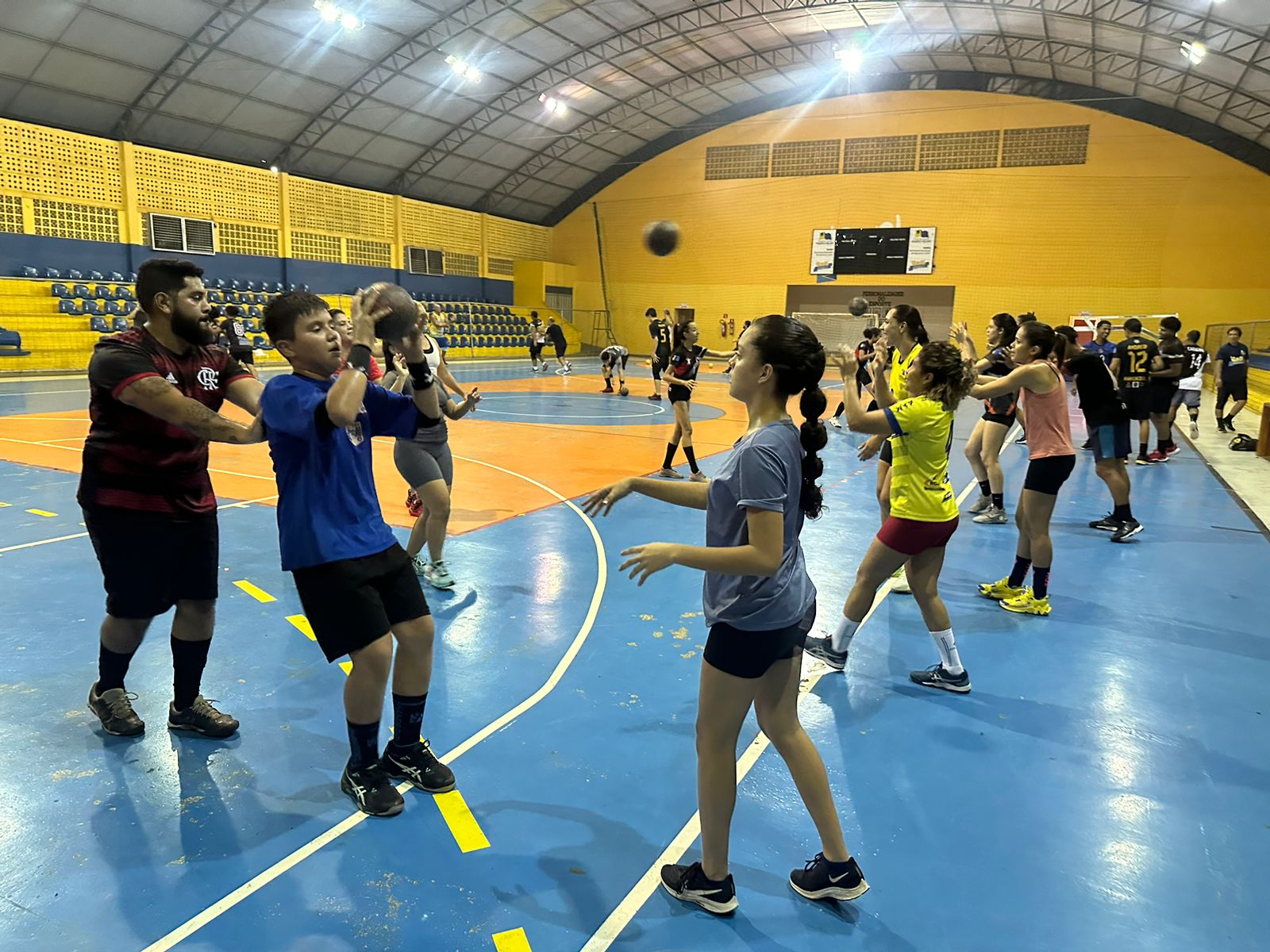 Treinos já acontecem há dois meses com as duas equipes, feminina e masculina