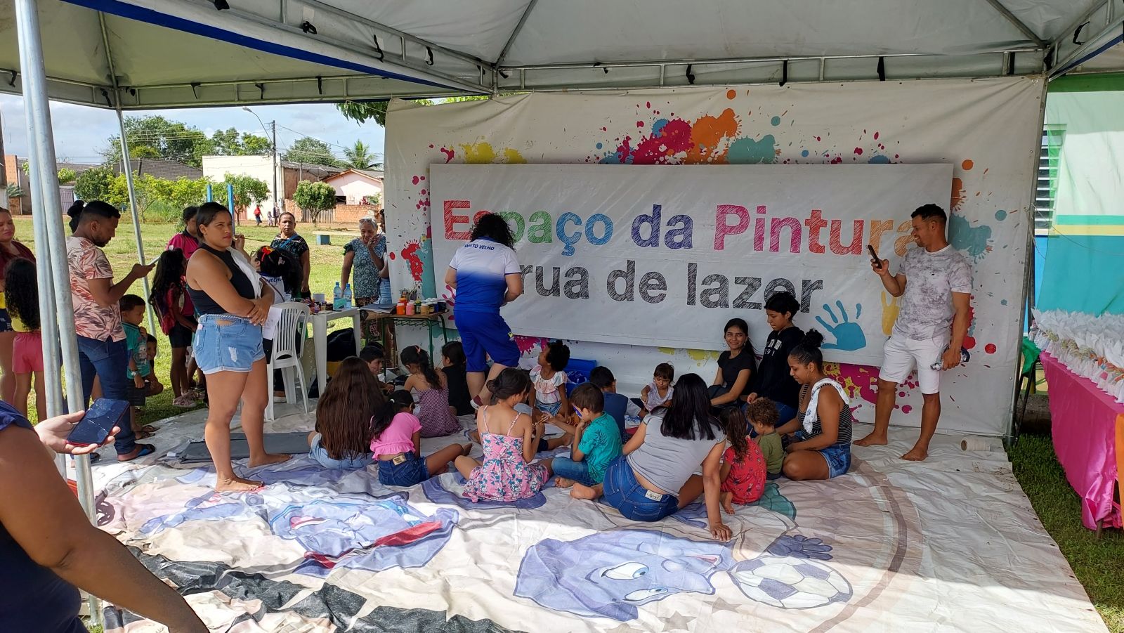 Todas as atividades previstas no projeto Rua de Lazer serão levadas para o local